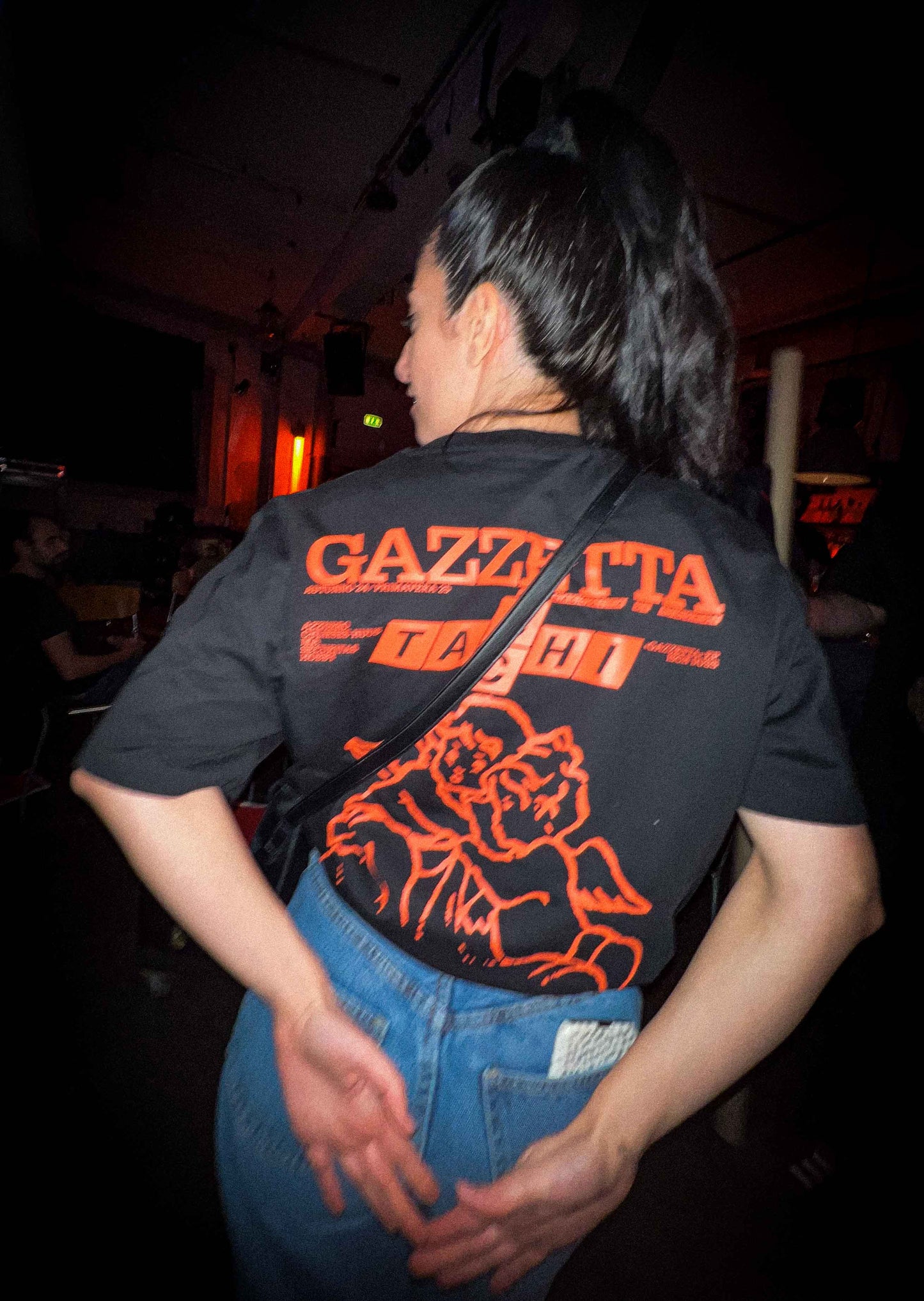 Shirt «Gazzetta» Schwarz