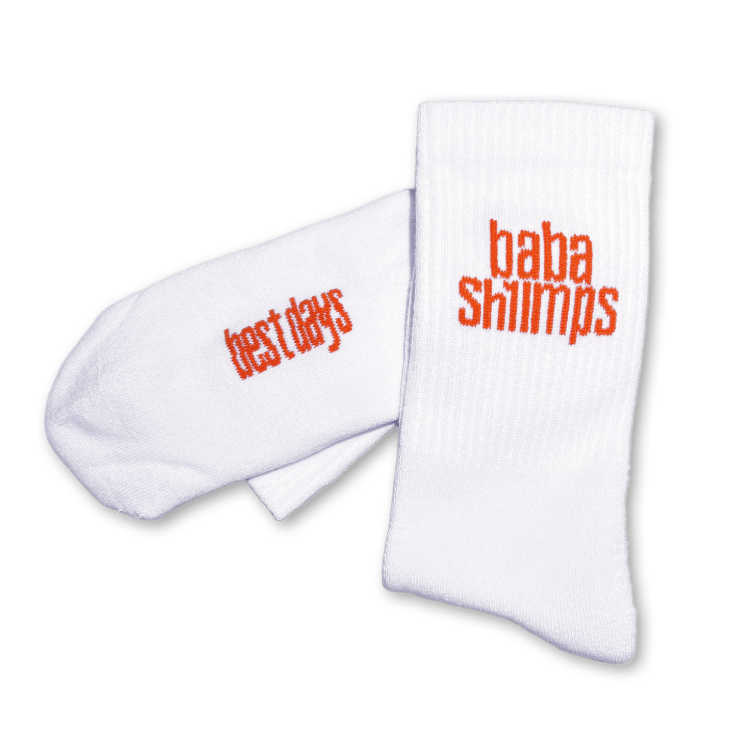 Socken «Best Days» Weiss