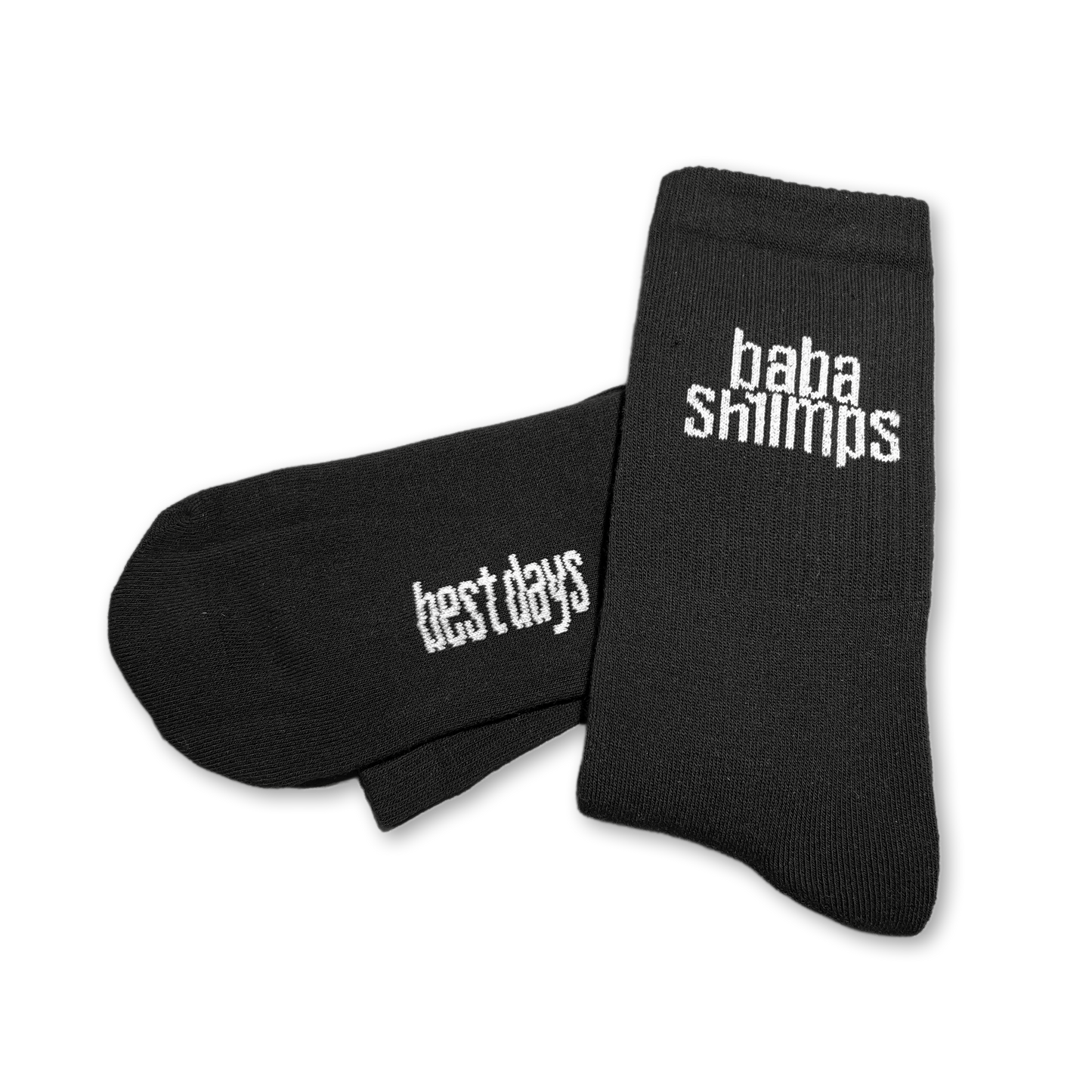 Socken «Best Days» Schwarz